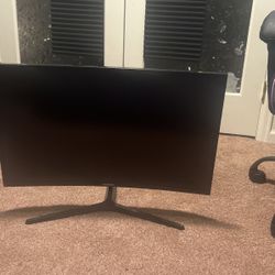 Samsung curved monitor