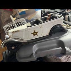 Vintage Jim Bean Decanter Police Car