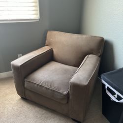 Brown Sofa Chair Pottery Barn