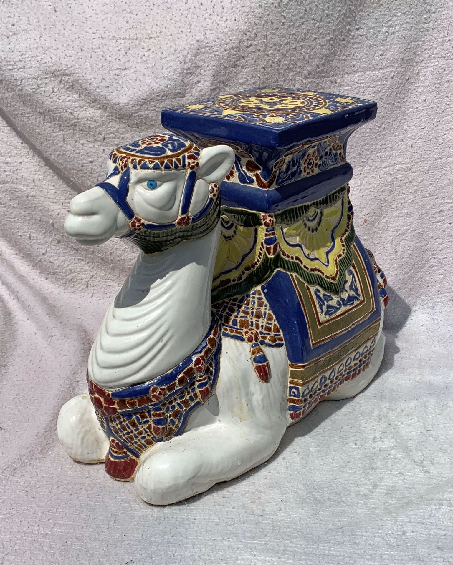 Antique porcelain camel