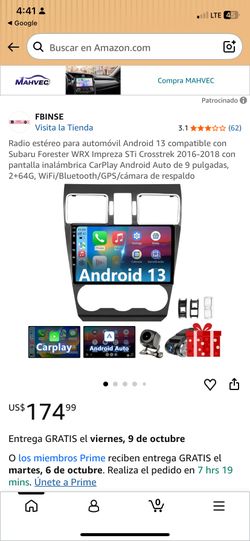 Estério Para Un Subaru del 2015 al 2018
