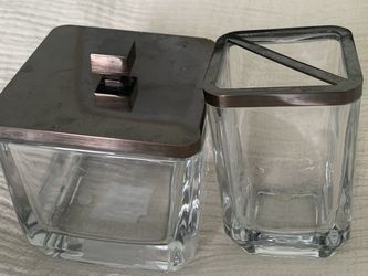 Bathroom Toothbrush & Cotton ball Organizers