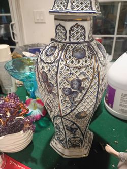 Vintage hand painted porcelain