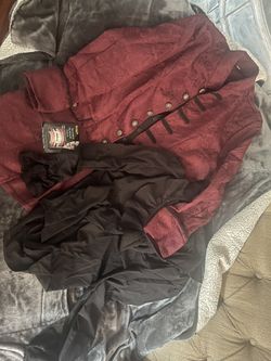 Vampire Jacket, Teeth, Vest And Shirt
