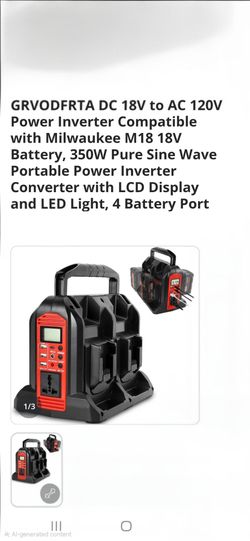 Milwaukee power inverter