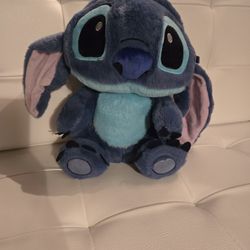 Stitch Plush Backpack- Japanese Style Blue 15x31x10cm