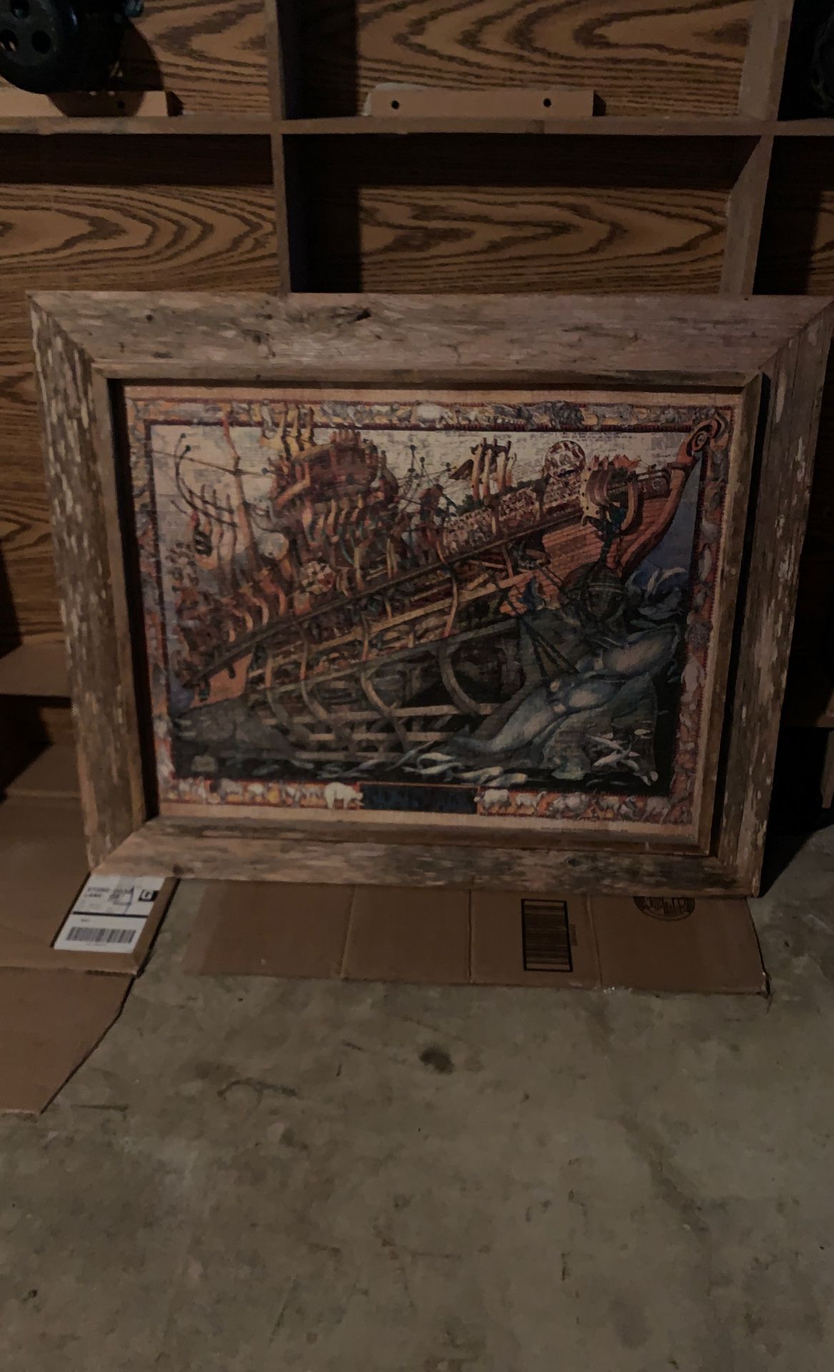 Puzzle frame of Noah’s Ark