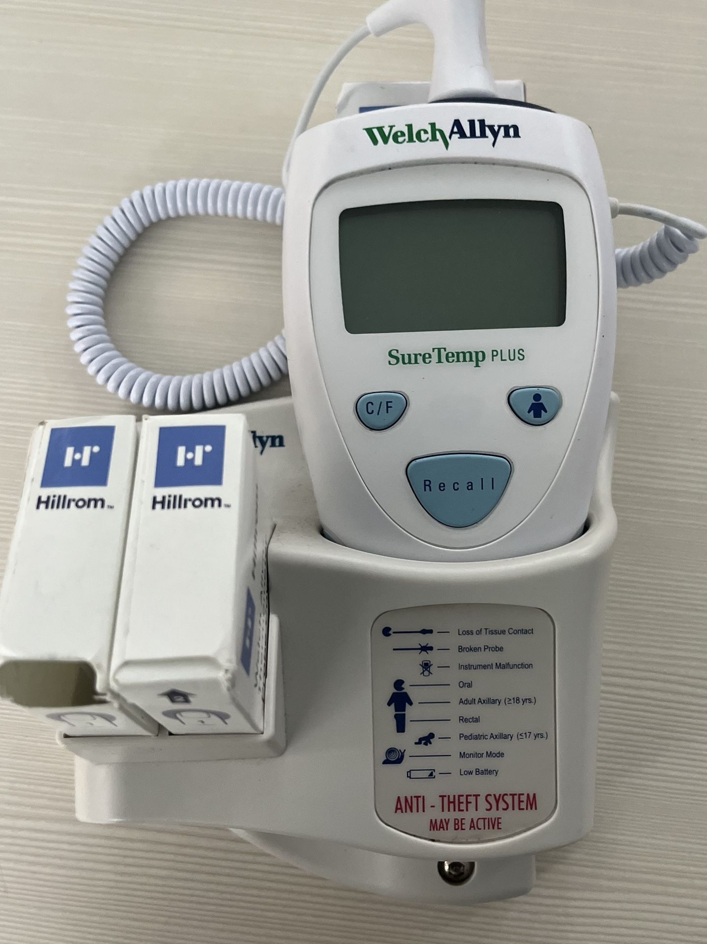 Welch Allyn Digital Thermometer SureTemp Plus 690 w/Probe