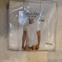 New Calvin Klein Crew Neck T-shirts 3 Pk