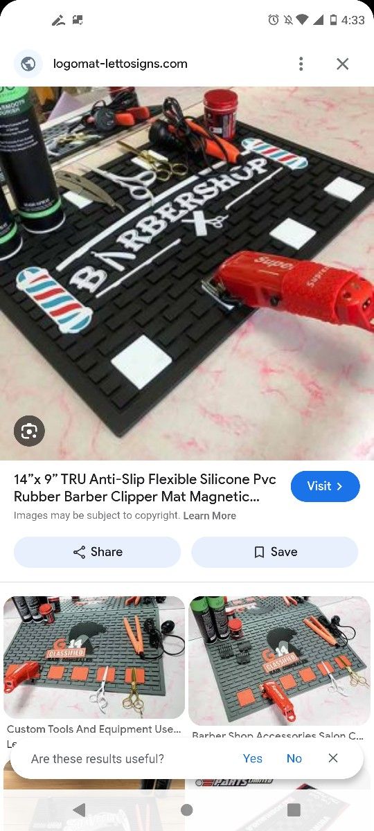 Barber Mat