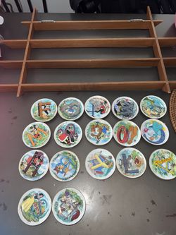 Disney Collector Mini Plates Messing A Few 