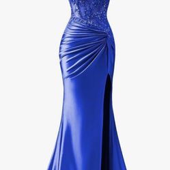 Blue Dress  Used Once Size8