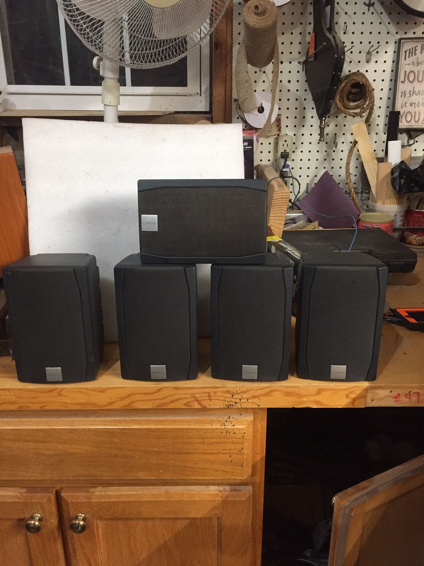 Kenwood surround speakers