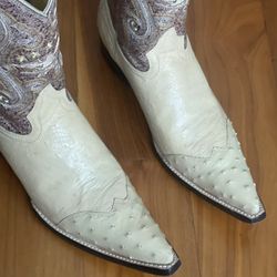 Mens El General Avestruz Boots  9.5   $180 obo
