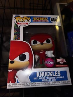 Funko Pop Sonic The Hedgehog Knuckles Flocked