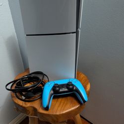 PS5 with Duelshock Starlight Blue Controller 