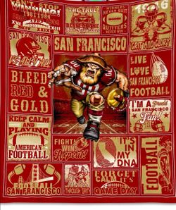 San Francisco 49ers Blanket
