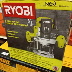 RYOBI 2 PEAK HP EVS PLUNGE BASE ROUTER
