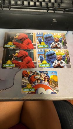 Sesame Place tickets  (5) expire February 23,2027