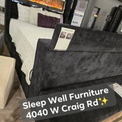 ✨️Queen, King 3D Fireplace Bed Frame ✨️ Furniture Sectionals, Bedrooms, Dining Avail 