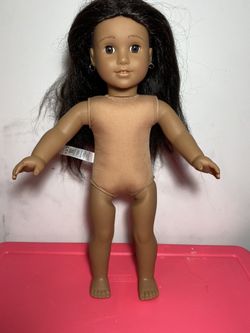 American girl Dolls Dark Skin Brown Eyes Black Hair . 