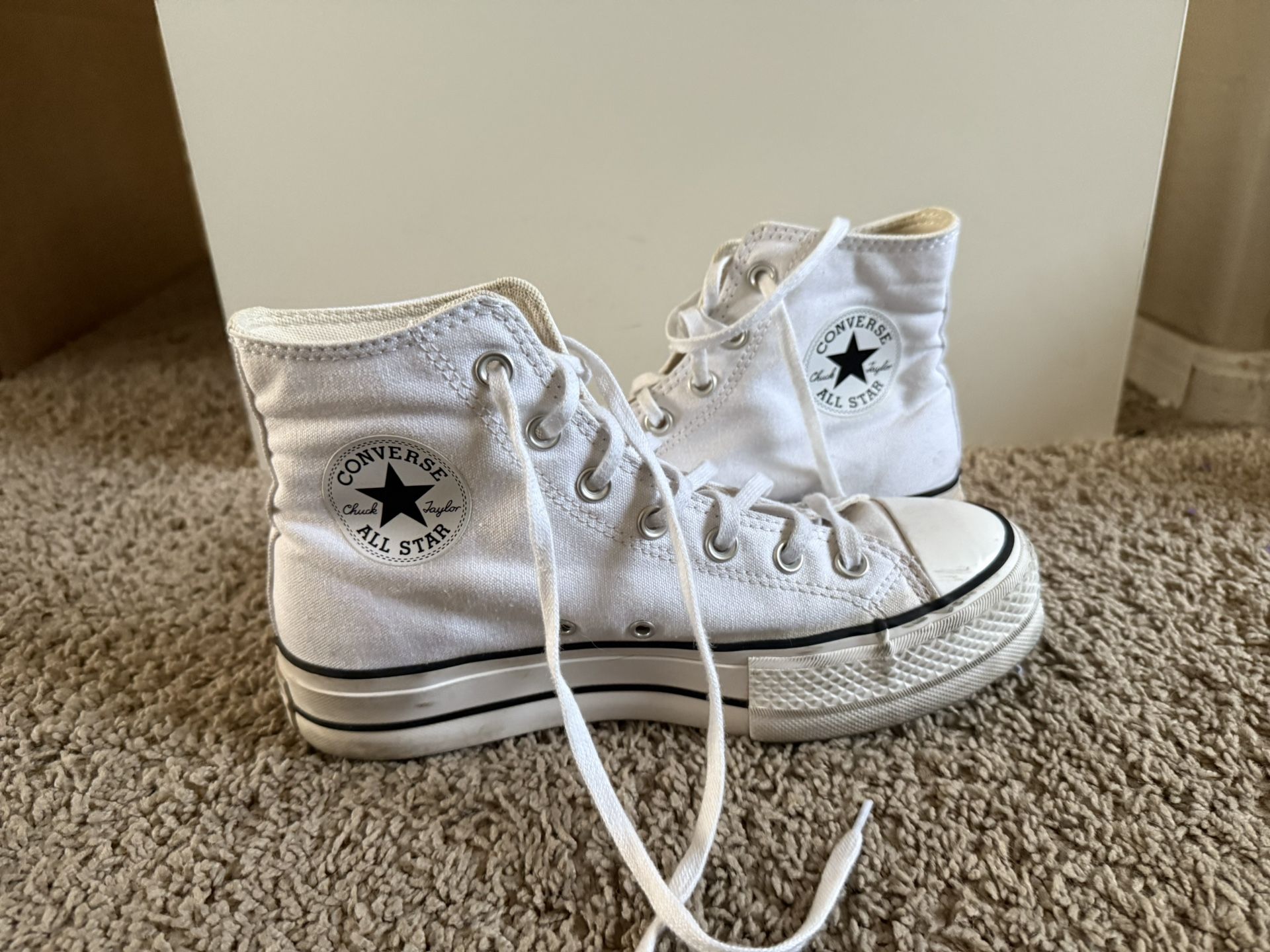 White Converse