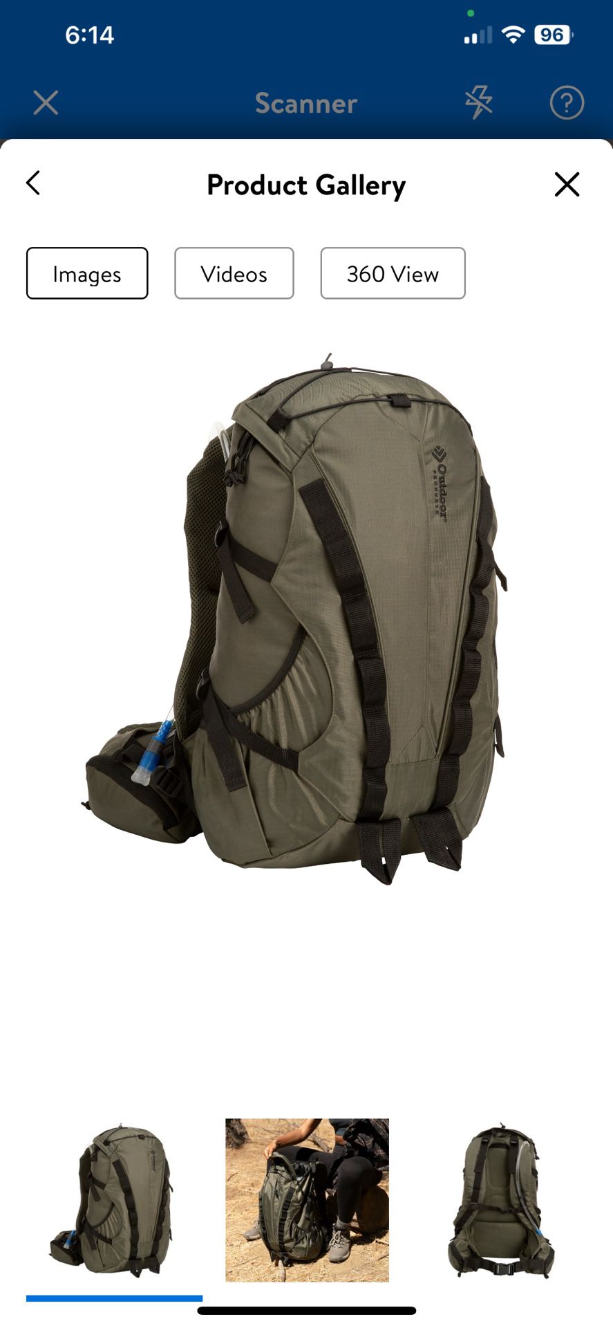 Backpack Hiking Not Delivery 