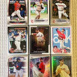 Cleveland Guardians 520 Card Baseball Lot!