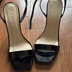 Brand Bamboo black sandal