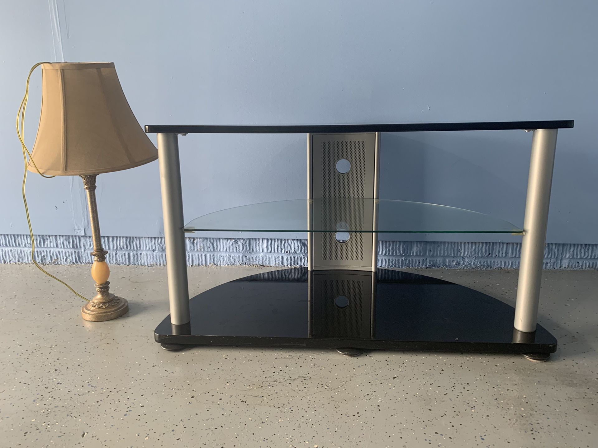 Tv stand and Night lamp