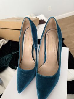 Turquoise Pumps 