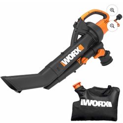 WORX WG505 TRIVAC 12 Amp 3-In-1 Electric Blower/Mulcher/Vacuum