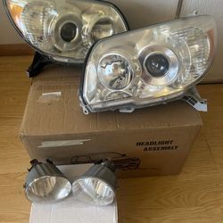 06-09 Toyota 4Runner Headlight And Fog Light Assembly