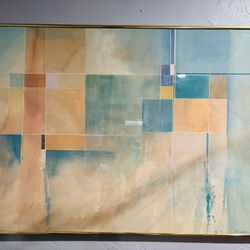 32 X 22” Framed Modern Print