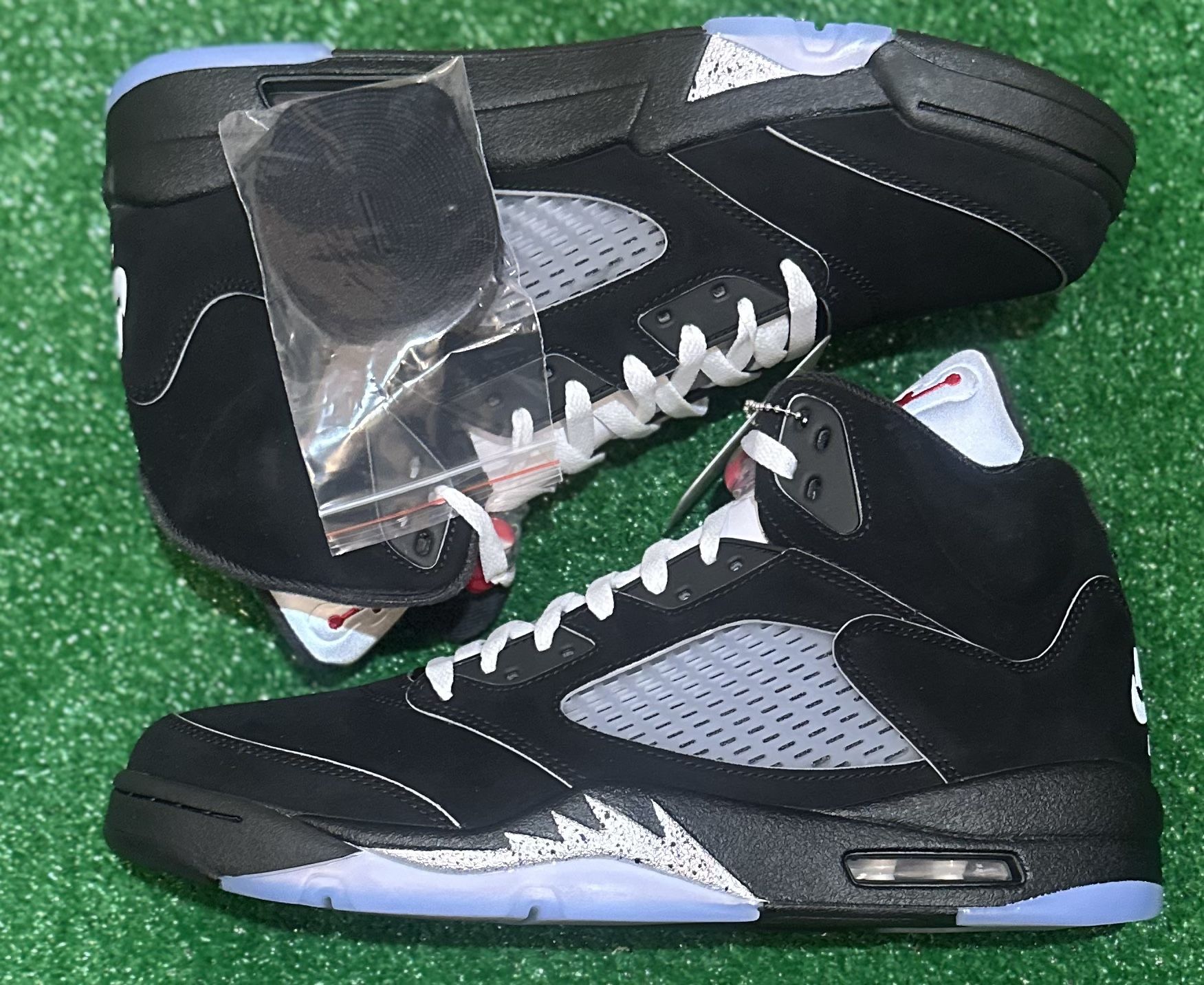 Brand New Air Jordan 5 Reimagined Black Metallic Size 11.5 With Original Box