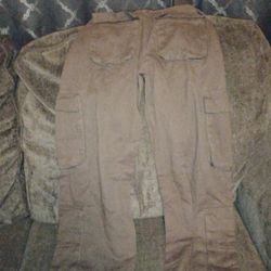 Cargo Pants Dark Brown 