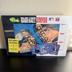 Classic major league baseball trivia board game collectors edition 1991