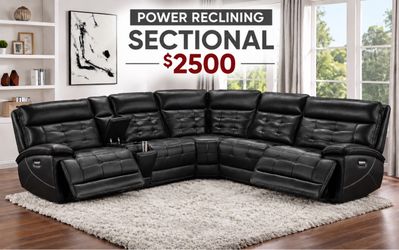 🌼FREE DELIVERY🌼Brand New power reclining Sectional Sofa Couch