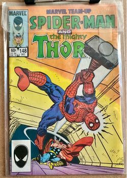 Marvel Team-Up #148 Marvel 1984 Spider-Man & Mighty Thor