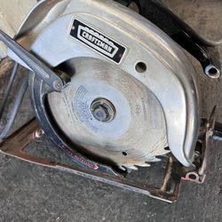 Craftsman Sears 315.11850 Double Insulated 7-in Circular W/Saw Blade