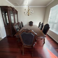 Dining Table With Eight Chairs