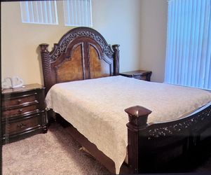 Bed  and  dresser