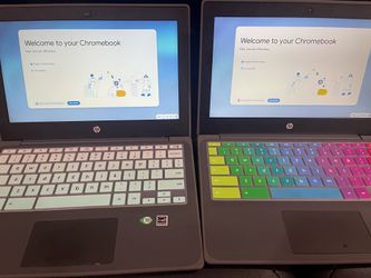 HP Chromebooks - Excellent condition, basically new