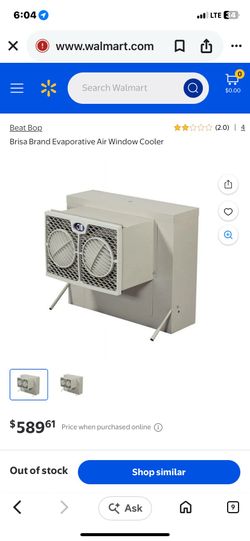 Brisa Brand Evaporative Air Window Cooler