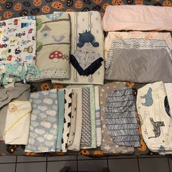 Baby Bundle Blanket , Sheets And Towels 