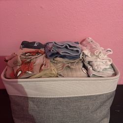 Basket Of Baby Clothes 