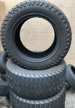 I have four tires in great condition size number 35×12.50R20 LT