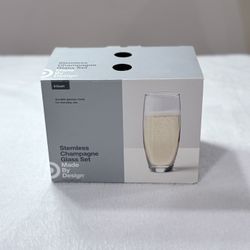 Stemless Champagne Glass