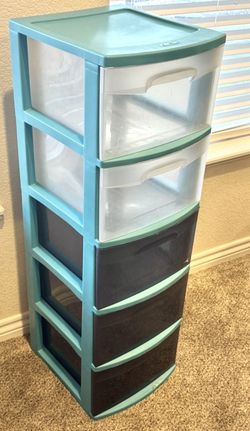 Tall 5 Drawer Sterilite Organizer
