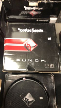 Rockford Fosgate Punch P3 12 On Sale Today For 220 